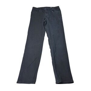 Faherty Brand Movement 5-Pocket Pants Charcoal Black 32x30 Actual Mens